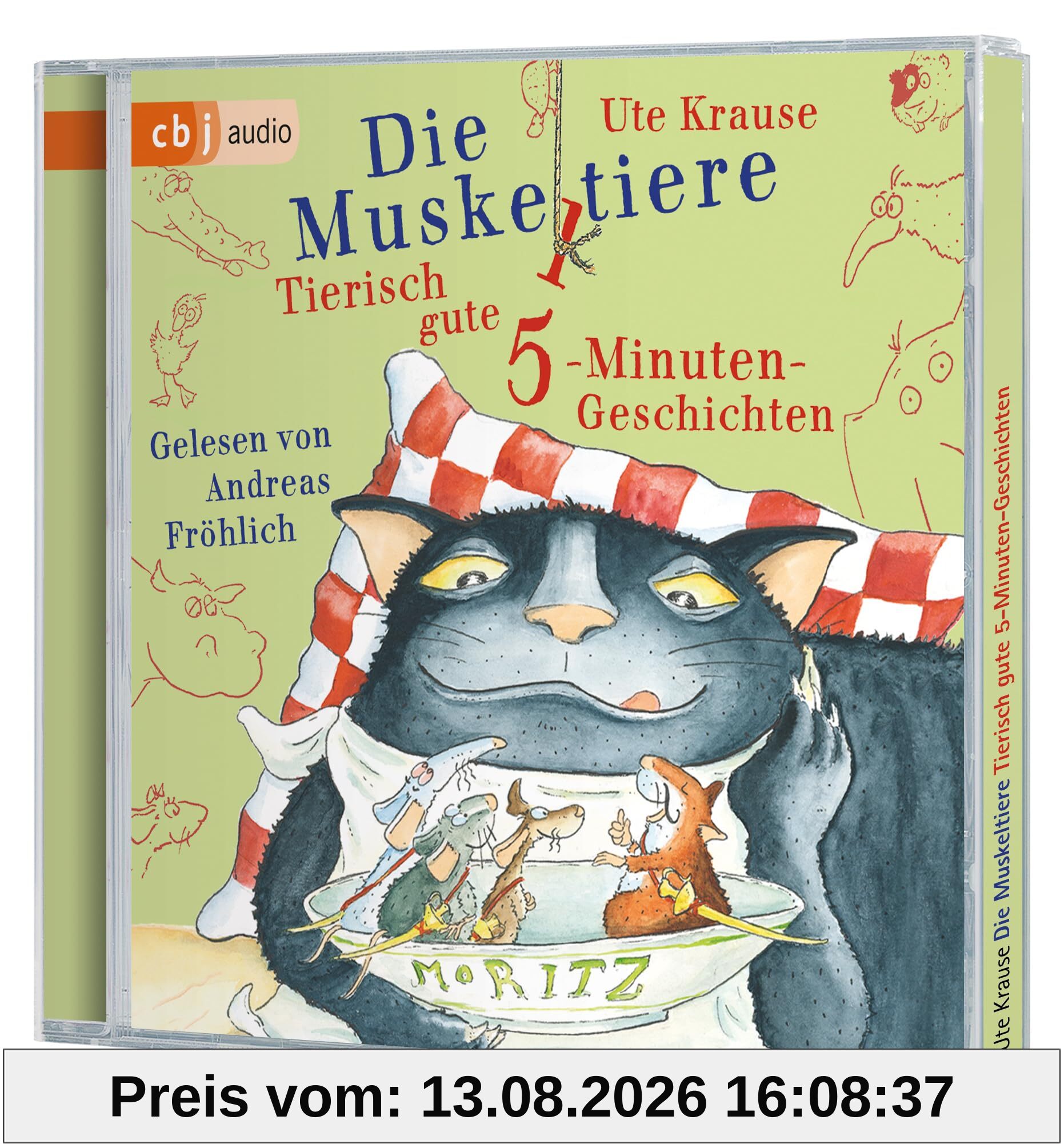 Die Muskeltiere – Tierisch gute 5-Minuten-Geschichten: Kurze Geschichten für Kinder ab 4 Jahren (Die Muskeltiere-Reihe: Die großen Abenteuer mit den Muskeltieren, Band 10)
