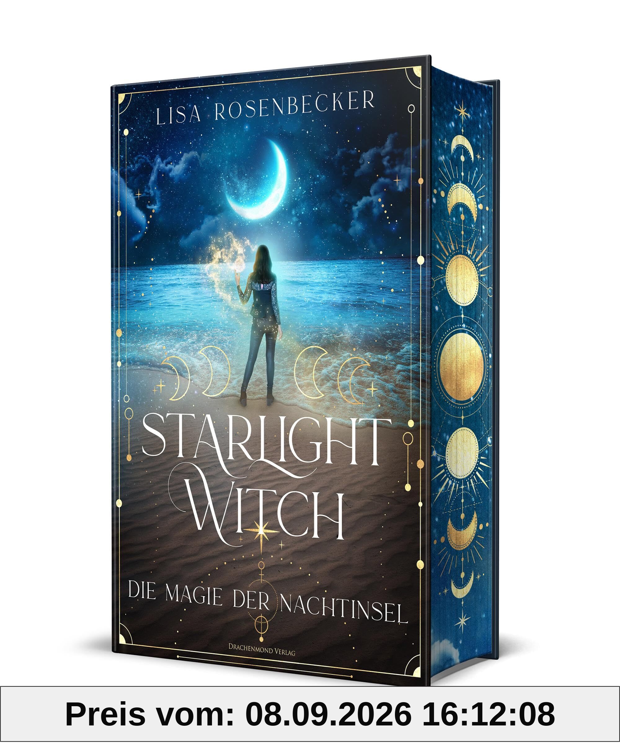 Starlight Witch - Die Magie der Nachtinsel: Wohlfühl-Fantasy mit Herzklopfen-Garantie I Schmuckausgabe mit Farbschnitt-Garantie