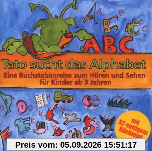 Tato Sucht das Alphabet-Buchstabenreise mit Buch