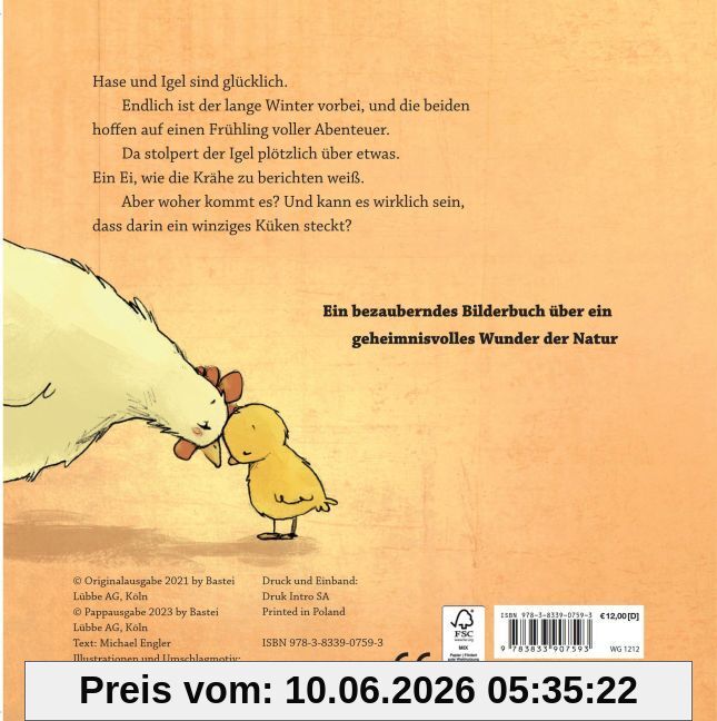 Wir zwei und das Ei (Pappbilderbuch)