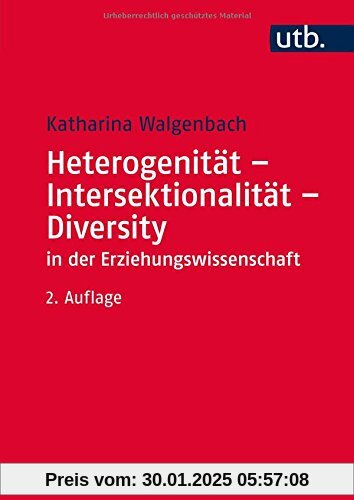 Heterogenität - Intersektionalität - Diversity in der Erziehungswissenschaft