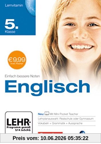 Lernvitamin - Englisch 5. Klasse (mit Spracherkennung)