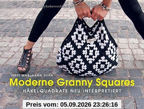 Moderne Granny Squares: Häkelquadrate neu interpretiert