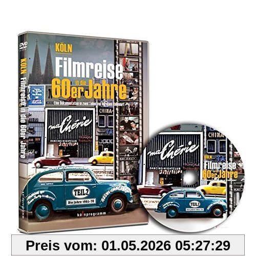 Köln: Filmreise in die 60er Jahre, 1 DVD