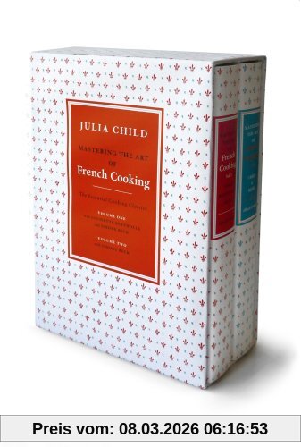 Julia Child Mastering The Art Of French Cooking Boxed Set, Volumes 1 And 2