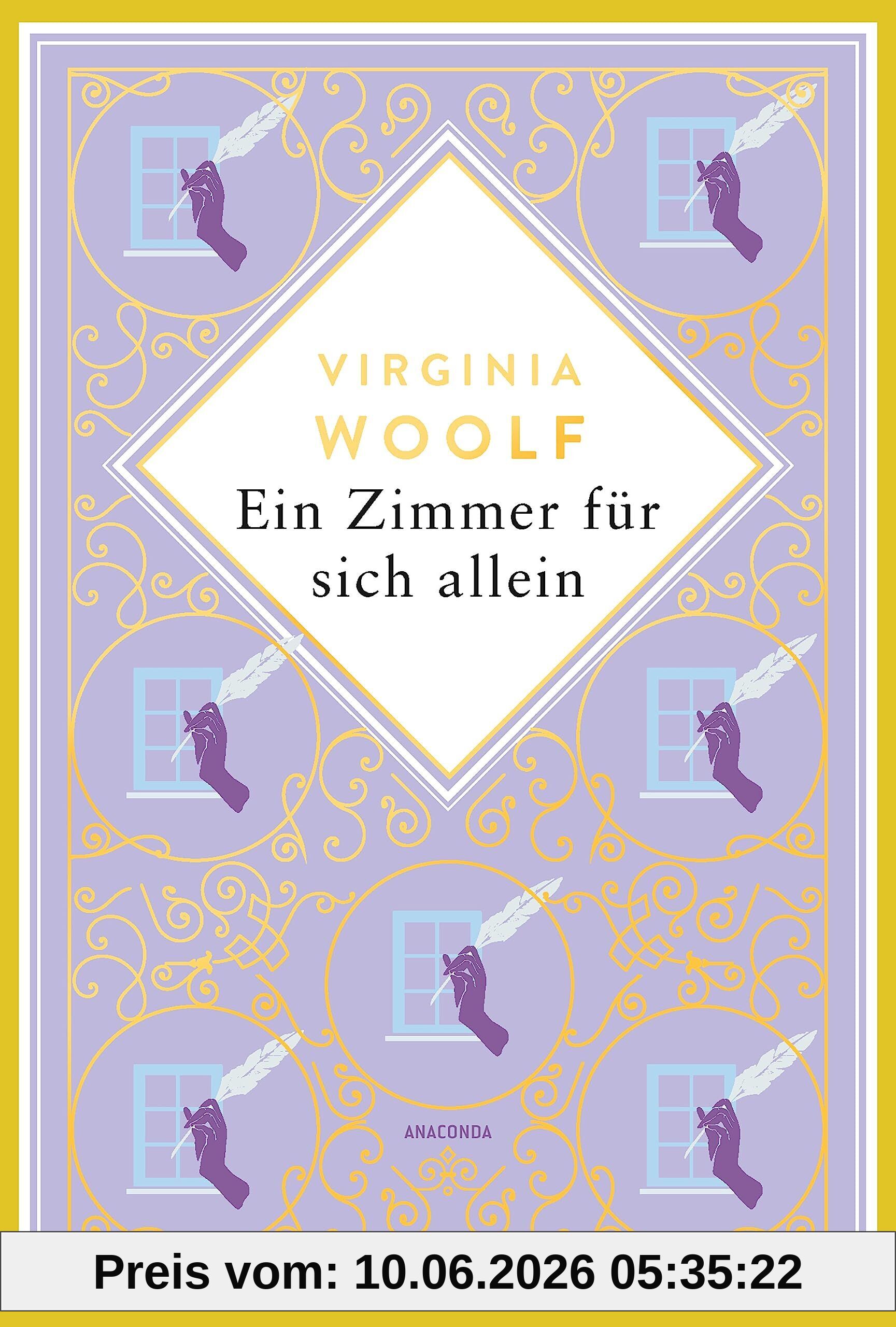 Ein Zimmer für sich allein. Schmuckausgabe mit Goldprägung