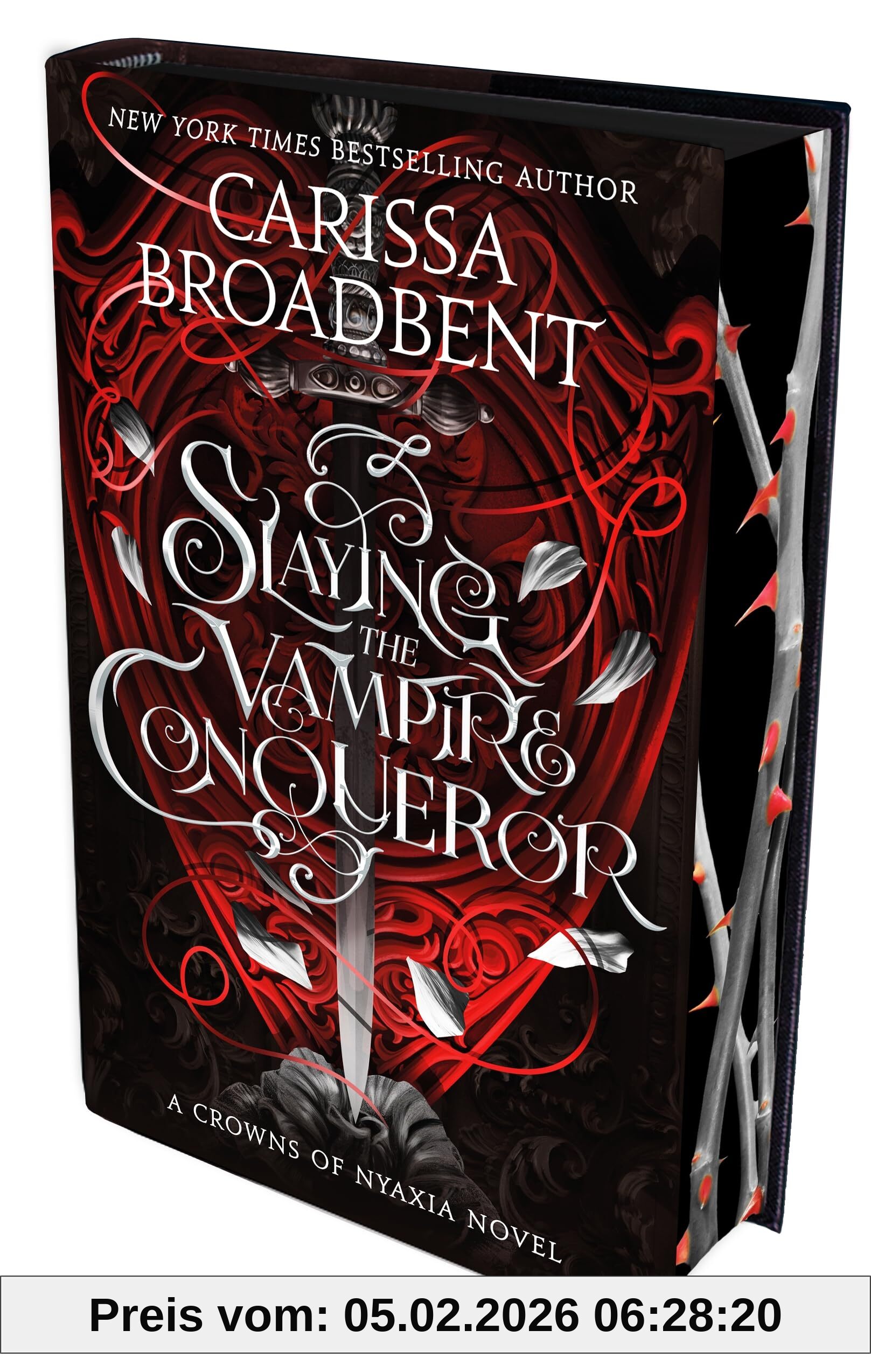 Carissa Broadbent Slaying The Vampire Conqueror, International Sprayed Edge Edition