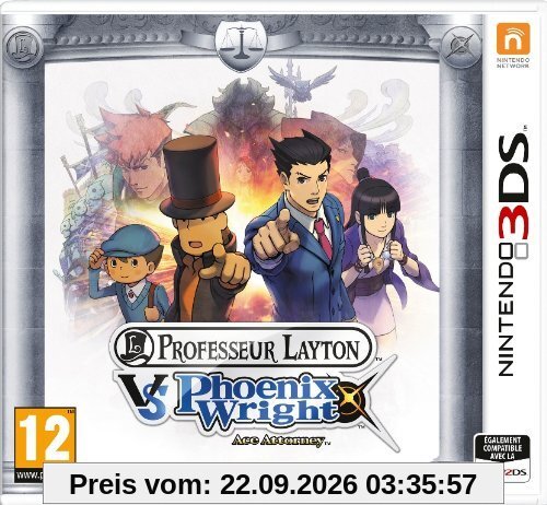 Professeur Layton Vs Phoenix Wright : Ace Attorney [Import FR]