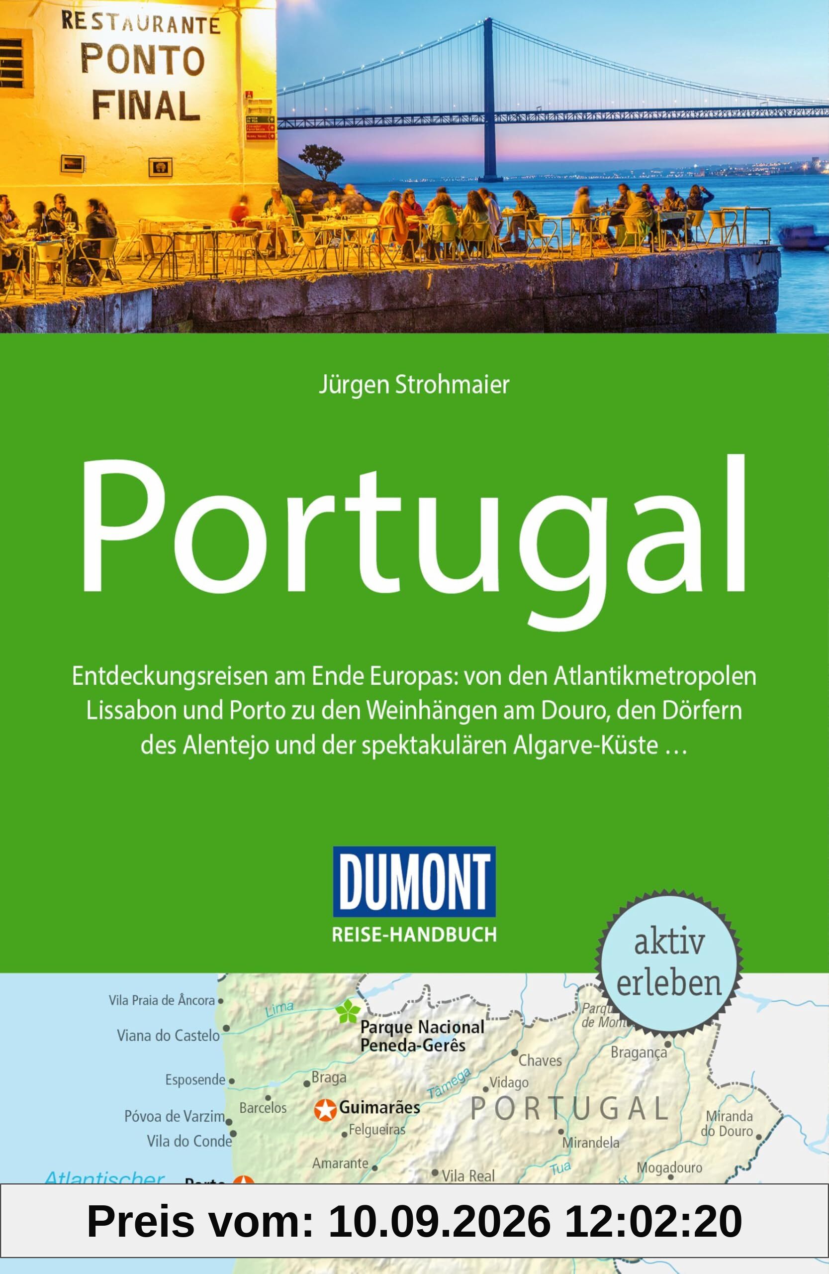 DUMONT Reise-Handbuch Reiseführer Portugal: mit Extra-Reisekarte