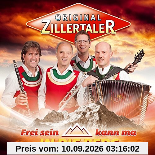 Frei sein kann ma in die Berg; incl. Mein Land Tirol; Mein Schatz du brauchst nicht traurig sein; Ich vermisse mein Tirolerland; Böhmische Liebe