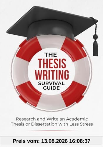 The Thesis Writing Survival Guide: Research and Write an Academic Thesis or Disseration with Less Stress: Research and Write an Academic Thesis with Less Stress