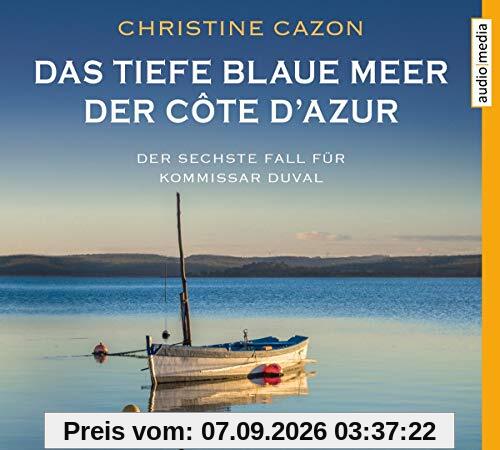 Das Tiefe Blaue Meer der Cote d'Azur