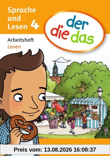 der die das - Sprache und Lesen: 4. Schuljahr - Arbeitsheft Lesen
