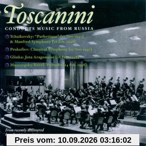 Arturo Toscanini dirigiert Musik aus Russland