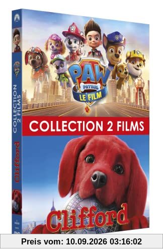 Coffret de wouf : la pat'patrouille, le film + clifford [FR Import]