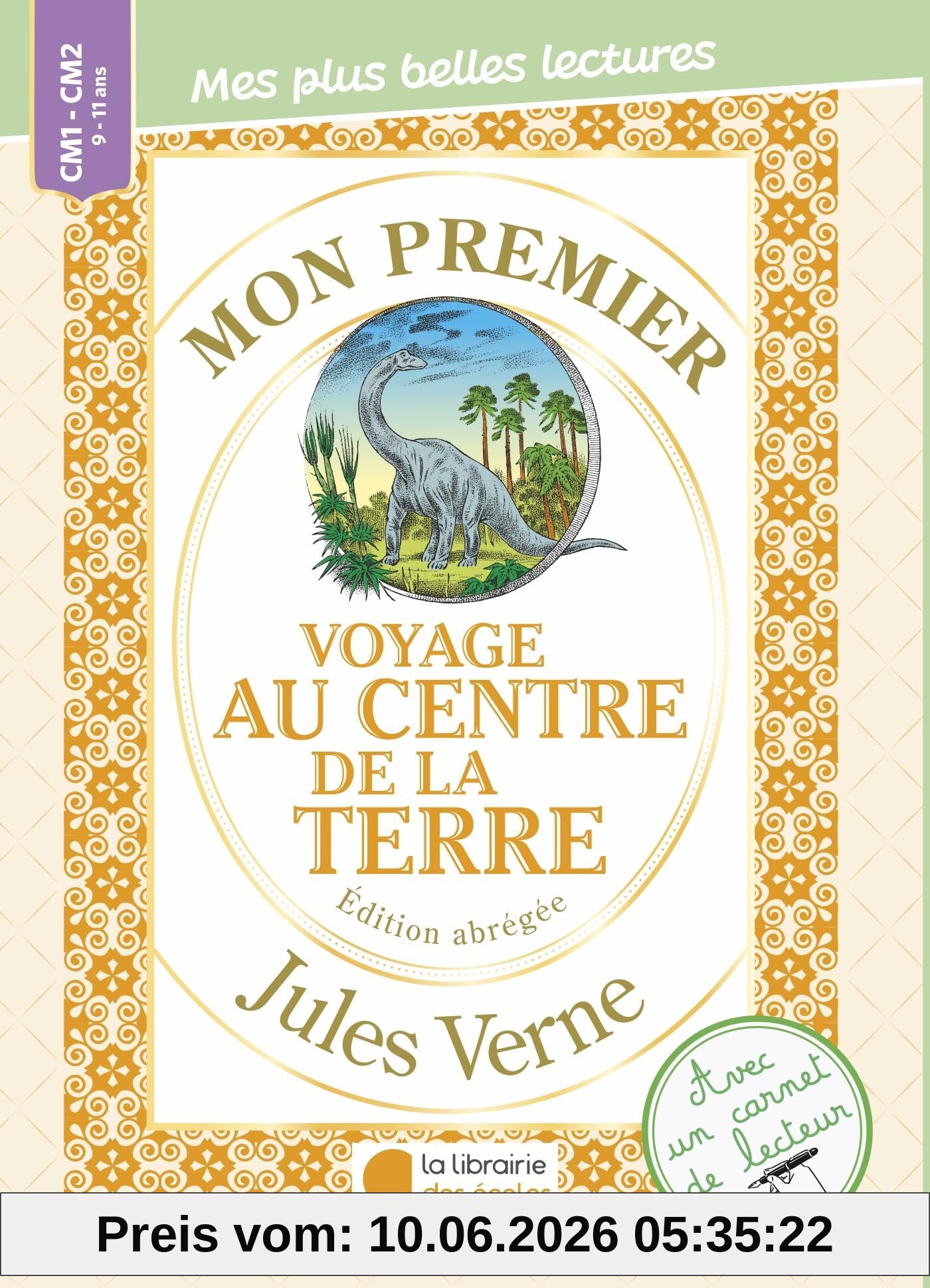 Mon premier Jules Verne : Voyage au centre de la Terre : édition abrégée