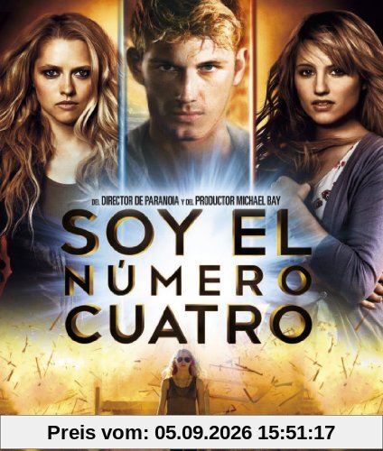 Soy el Numero Cuatro [Blu-ray] [Spanien Import]