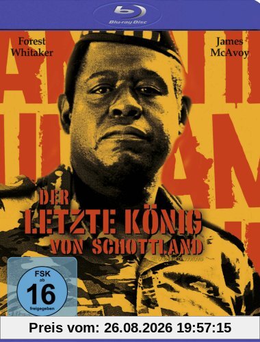 Der letzte König von Schottland - In den Fängen der Macht [Blu-ray]