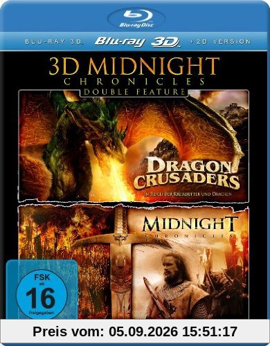 3D Midnight Chronicles - Double Feature (Dragon Crusaders 3D / Midnight Chronicles 3D) [3D Blu-ray]