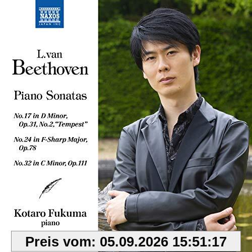 Beethoven: Klaviersonaten 17,24 & 32
