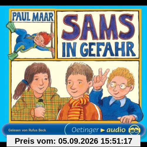 Sams in Gefahr (4 CD): Lesung