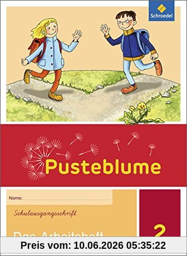 Pusteblume. Das Sprachbuch - Ausgabe 2015: Arbeitsheft 2 SAS