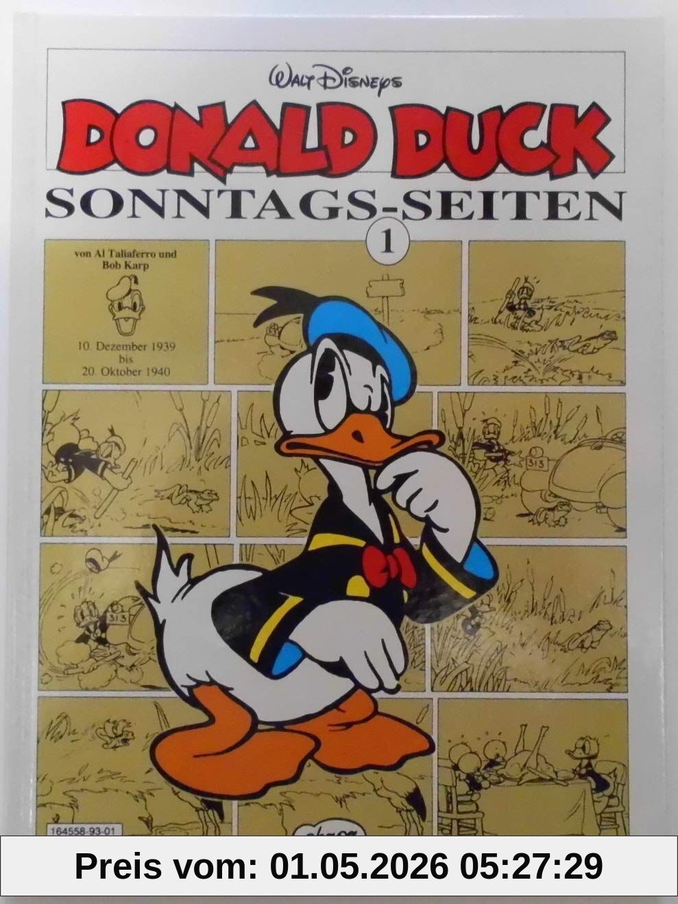 Donald Duck, Sonntags-Seiten, Bd.1, 10. Dezember 1939 bis 20. Oktober 1940