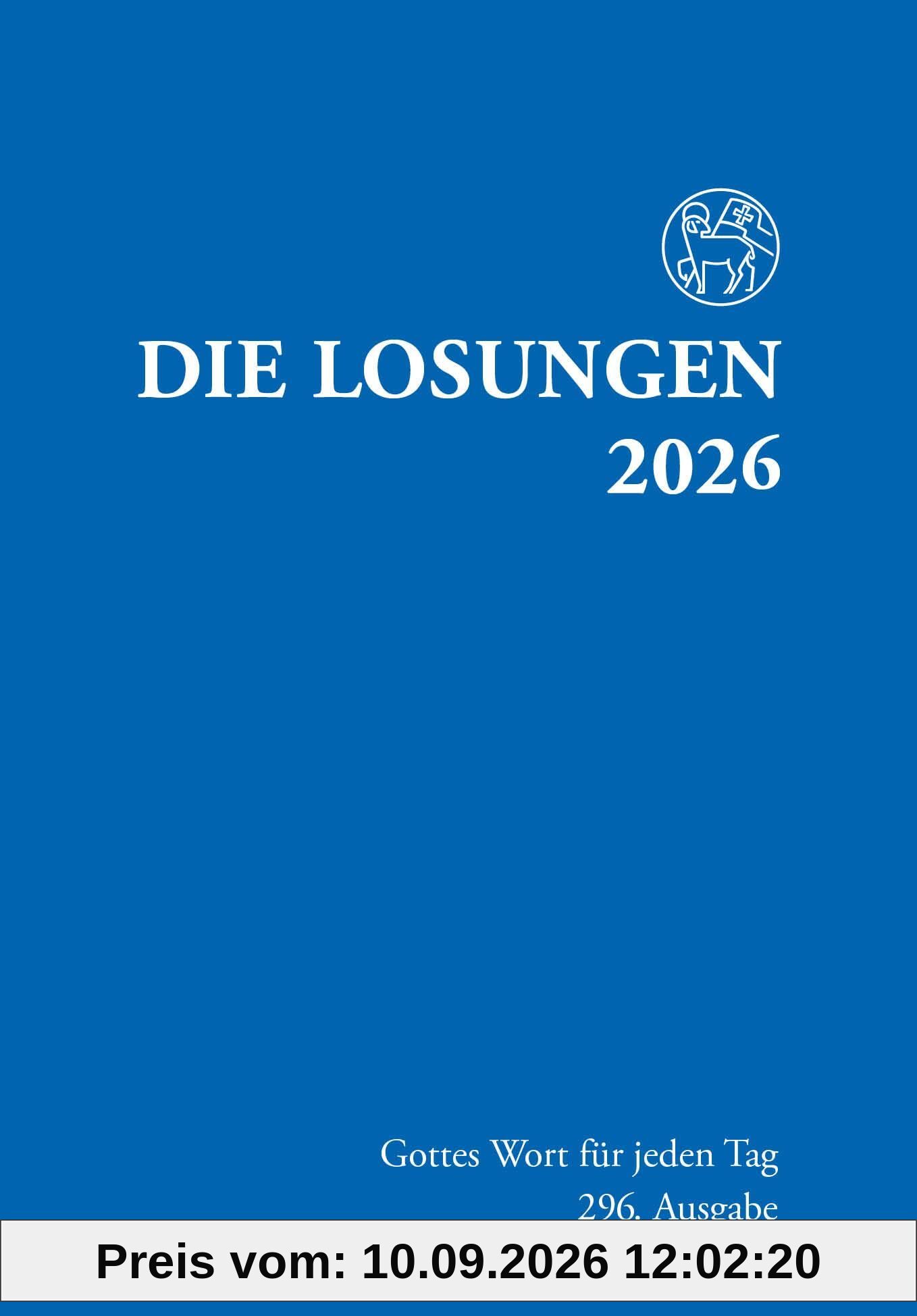 Losungen Deutschland 2026 / Die Losungen 2026: Normalausgabe Deutschland