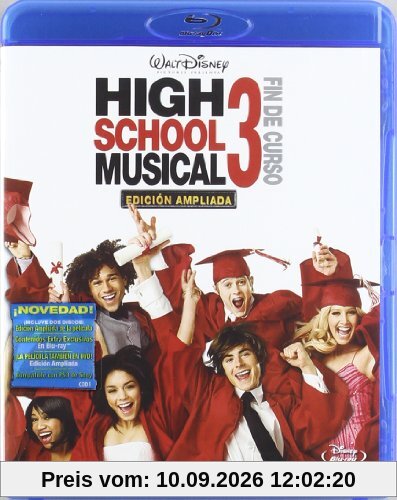 High School Musical 3 Fin De Curso + Dvd (Blu-Ray) (Import) (Keine Deutsche Sprache) (2009) Ashley Ti