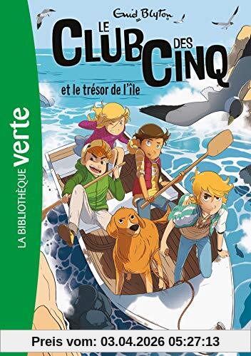 Le club des Cinq. Vol. 1. Le club des Cinq et le trésor de l'île