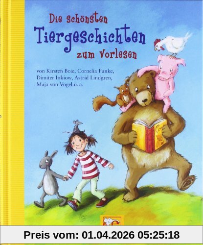 Die schönsten Tiergeschichten zum Vorlesen: Große Vorlesebücher