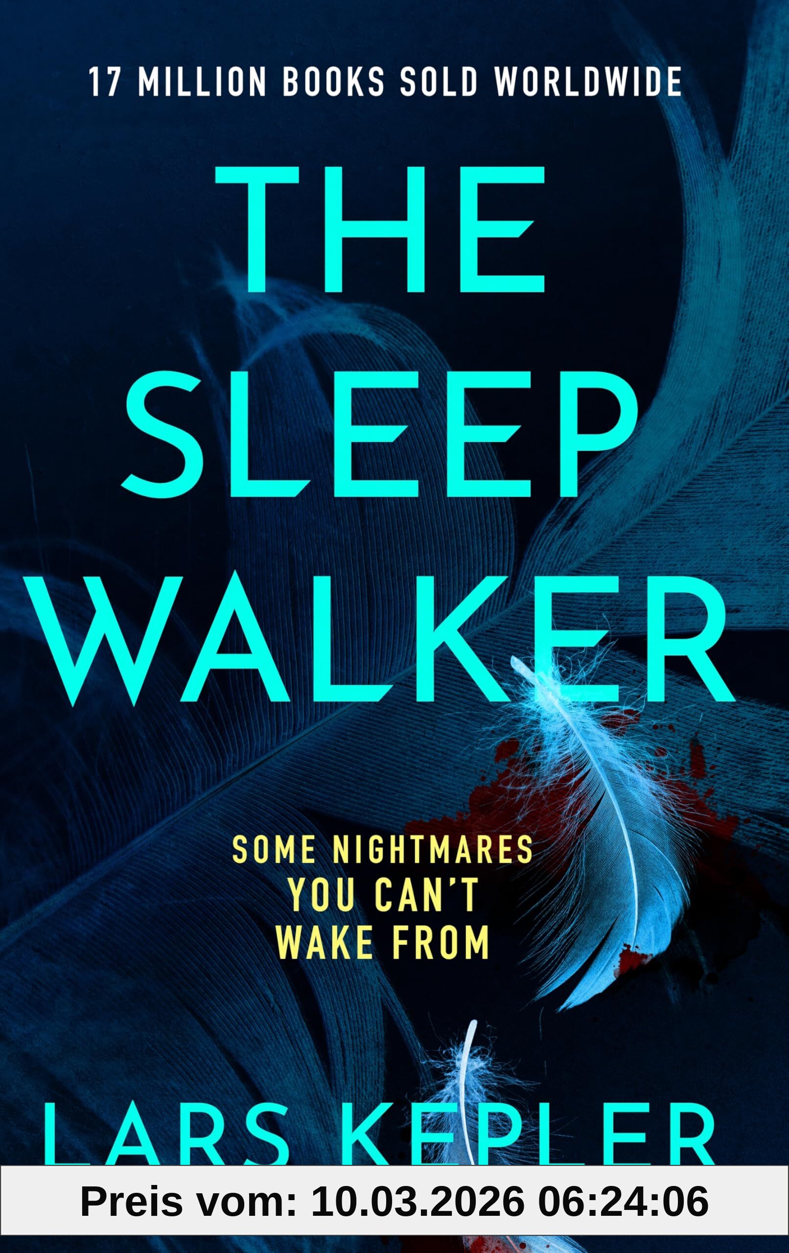 Lars Kepler The Sleepwalker, The Brand New 2025 Detective Joona Linna Crime Thriller