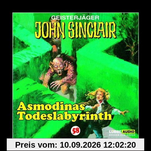 John Sinclair - Folge 58: Asmodinas Todeslabyrinth (II/II). Hörspiel.: Geisterjäger John Sinclair, 58