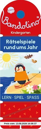 Bandolino. Rätselspiele rund ums Jahr: Lernspiel mit Lösungskontrolle für Kinder ab 4 Jahren