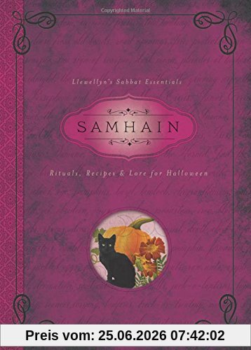 Diana Rajchel Samhain, Rituals, Recipes And Lore For Halloween (Llewellyn's Sabbat Essentials)