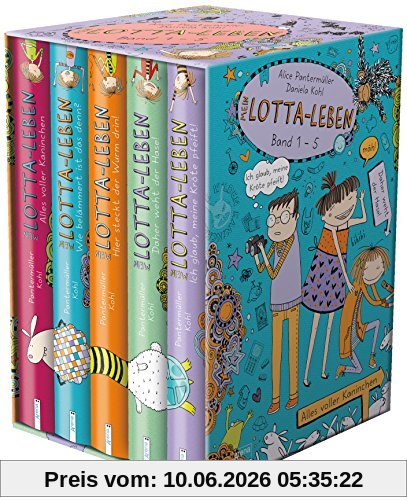 Mein Lotta-Leben: Sonderausgabe, Bd. 1-5 im Schuber