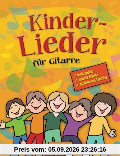 Kinderlieder für Gitarre: Das Songbook