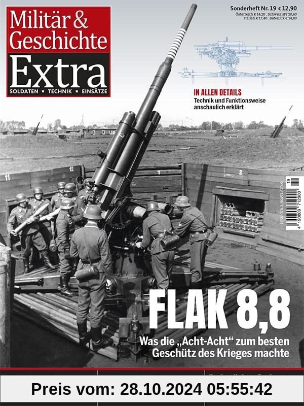 Flak 8,8: Militär & Geschichte Extra 19/2023