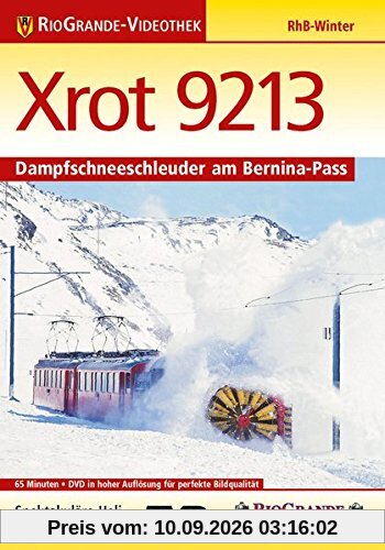 Xrot 9213 - Dampfschneeschleuder am Bernina-Pass