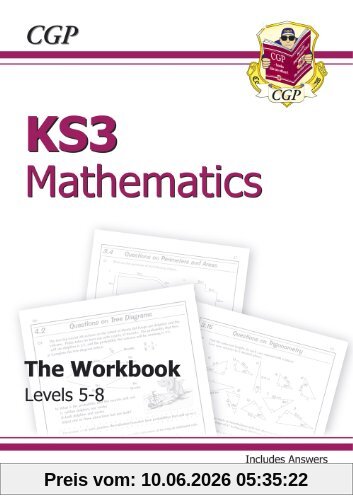 KS3 Maths Workbook (Including Answers) - Levels 5-8: Workbook and Answers Multipack - Levels 5-8
