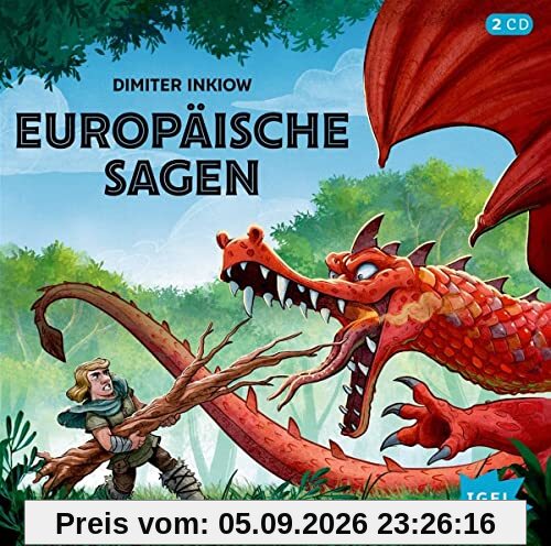 Europäische Sagen: CD Standard Audio Format, Lesung
