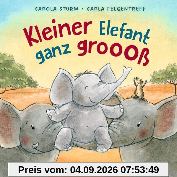 Kleiner Elefant ganz groooß