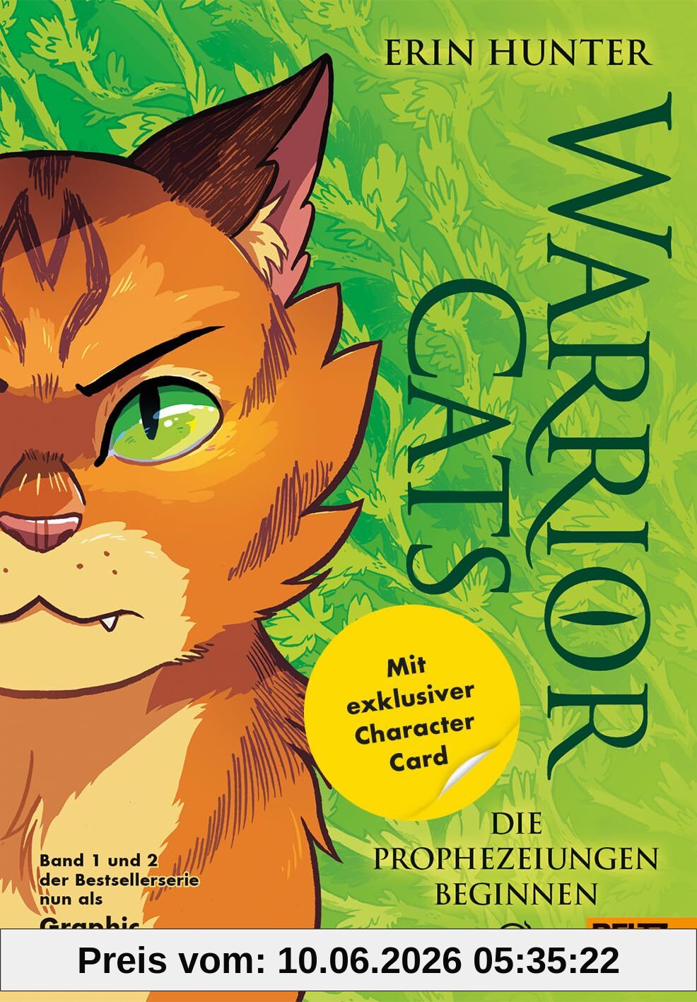 Warrior Cats - Die Prophezeiungen beginnen: Graphic Novel 1. (Warrior Cats - Graphic Novels, 1)