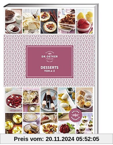 Desserts von A-Z (A-Z Reihe)