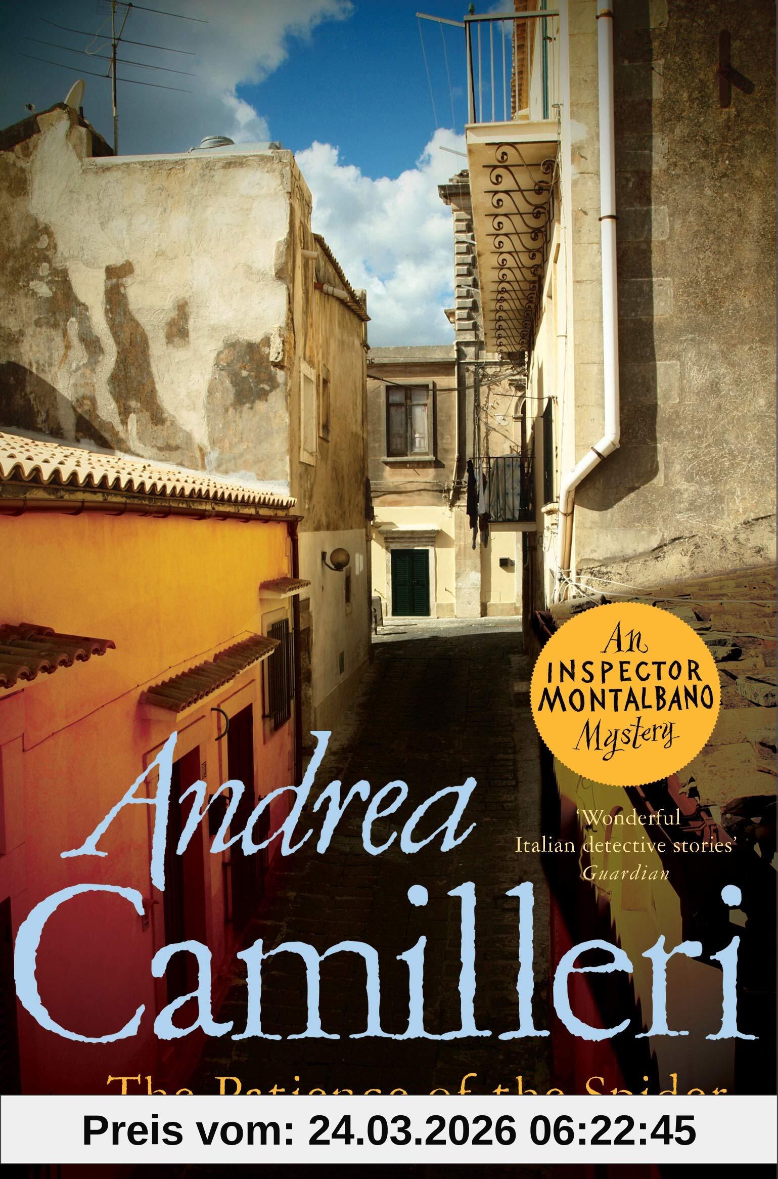 The Patience of the Spider: Nominiert: CWA International Dagger 2008 (Inspector Montalbano mysteries, 8)