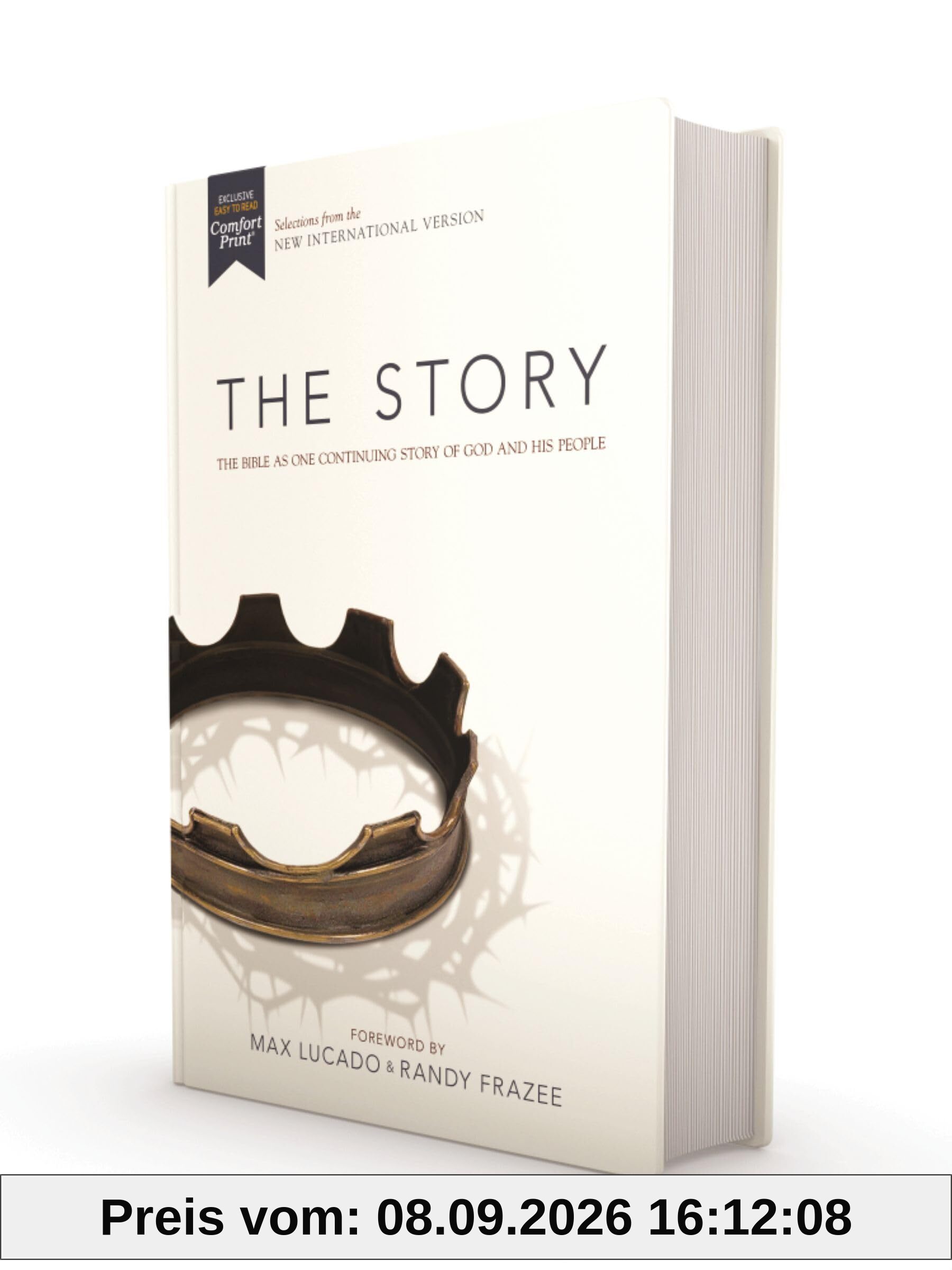 NIV, The Story, Hardcover, Comfort Print: The Bible as One Continuing Story of God and His People