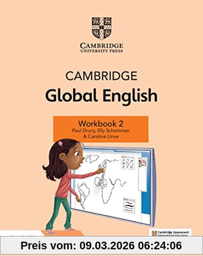 Paul Drury Cambridge Global English Workbook 2 With Digital Access (1 Year), For Cambridge Primary And Lower Secondary English As A Second Language (Cambridge