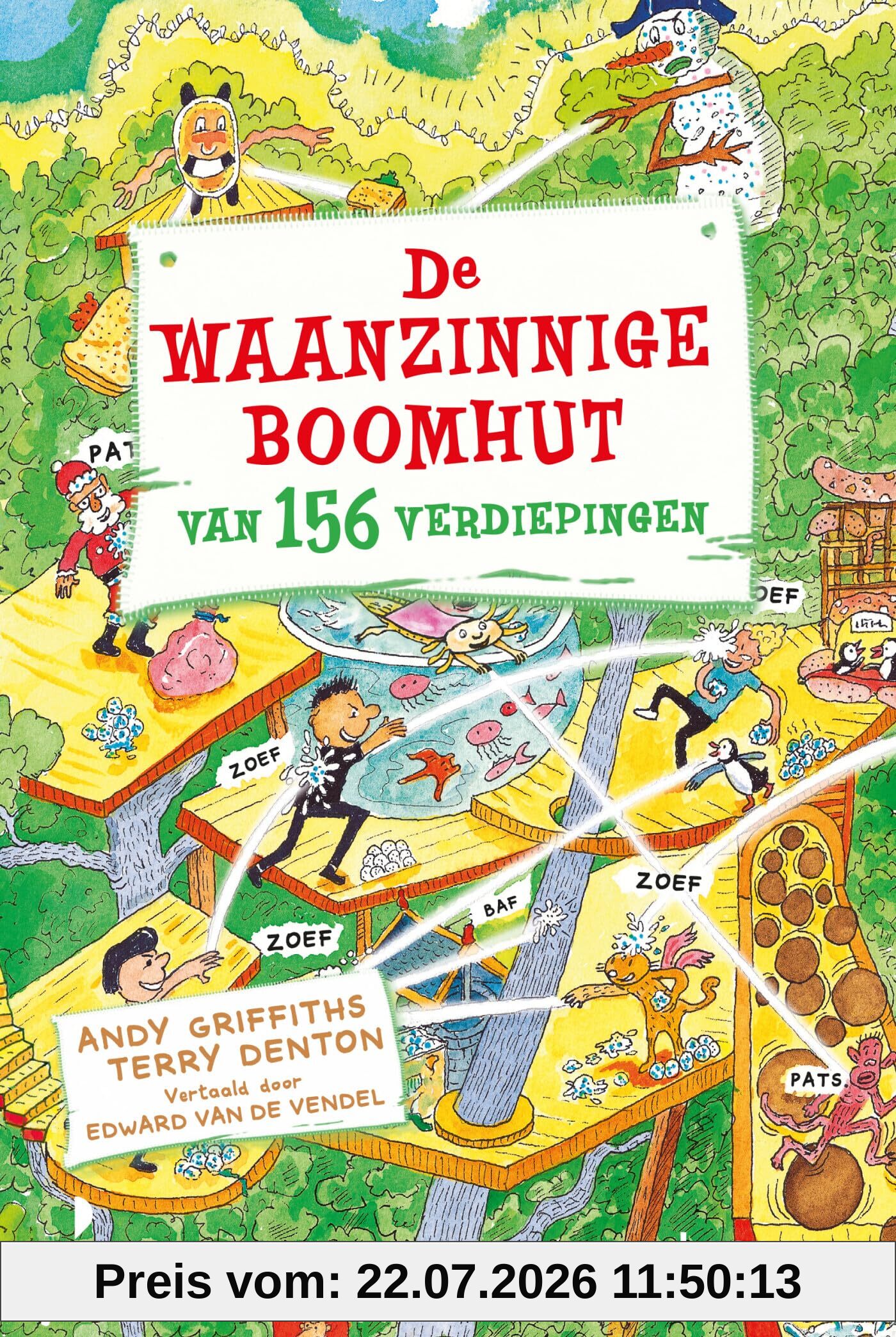 unbekannt De Waanzinnige Boomhut Van 156 Verdiepingen (De Waanzinnige Boomhut, 12)