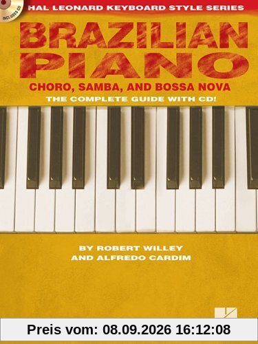 Hal Leonard Keyboard Style Brazilian Piano Keyboard Book/Cd
