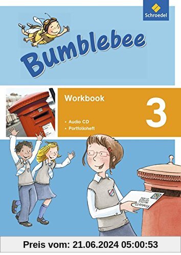 Bumblebee 1 - 4: Bumblebee - Ausgabe 2015: Workbook 3 plus Portfolioheft und Pupil's Audio-CD